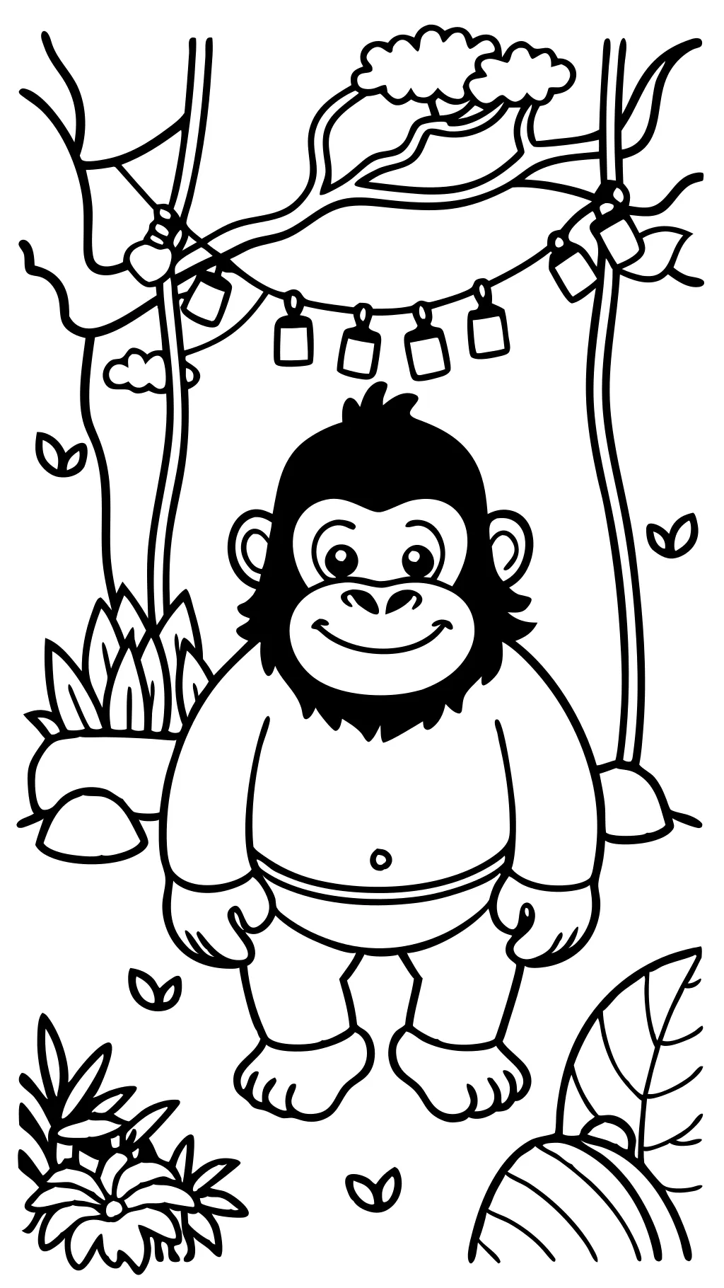 coloriages kong